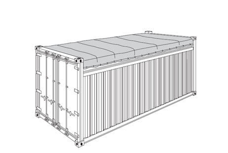 image 20 open top container